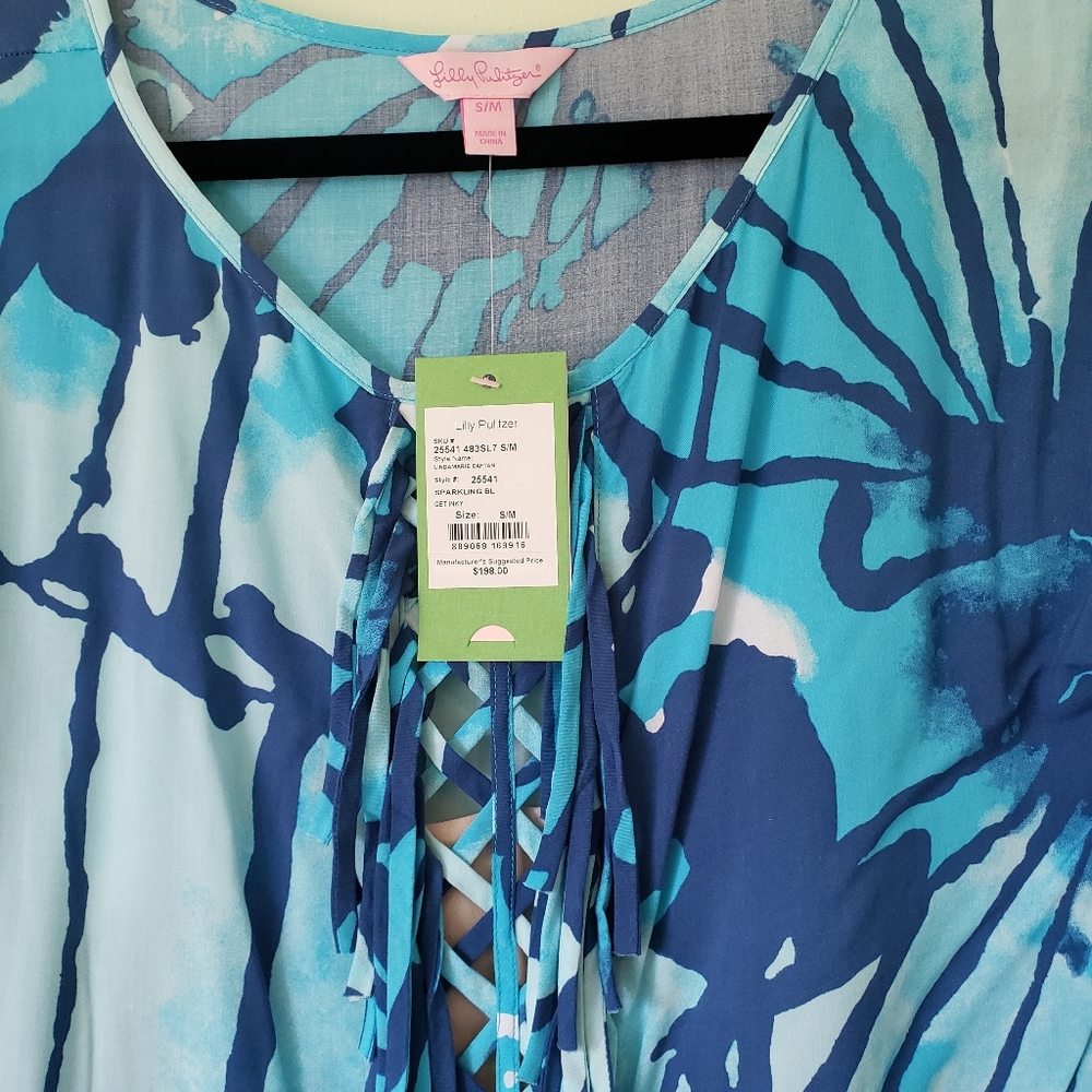 Lilly Pulitzer Lisamarie Caftan S/M NWT - Picture 4 of 5